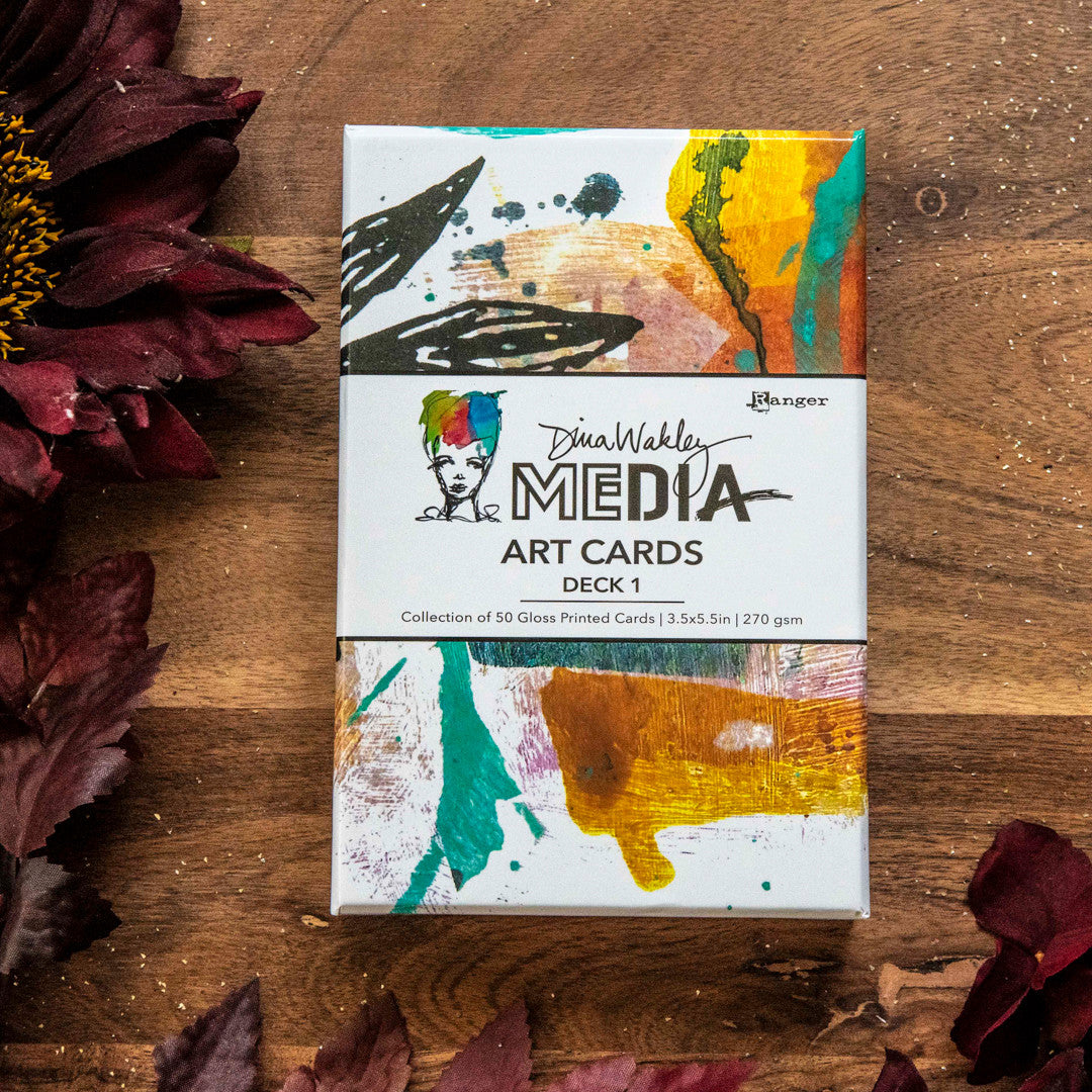 Dina Wakley Mixed Media Art Cards Deck 1