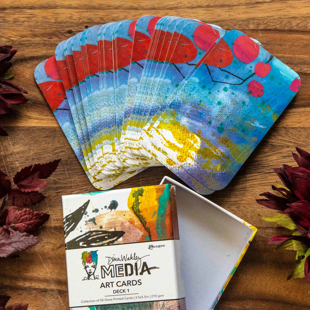 Dina Wakley Mixed Media Art Cards Deck 1