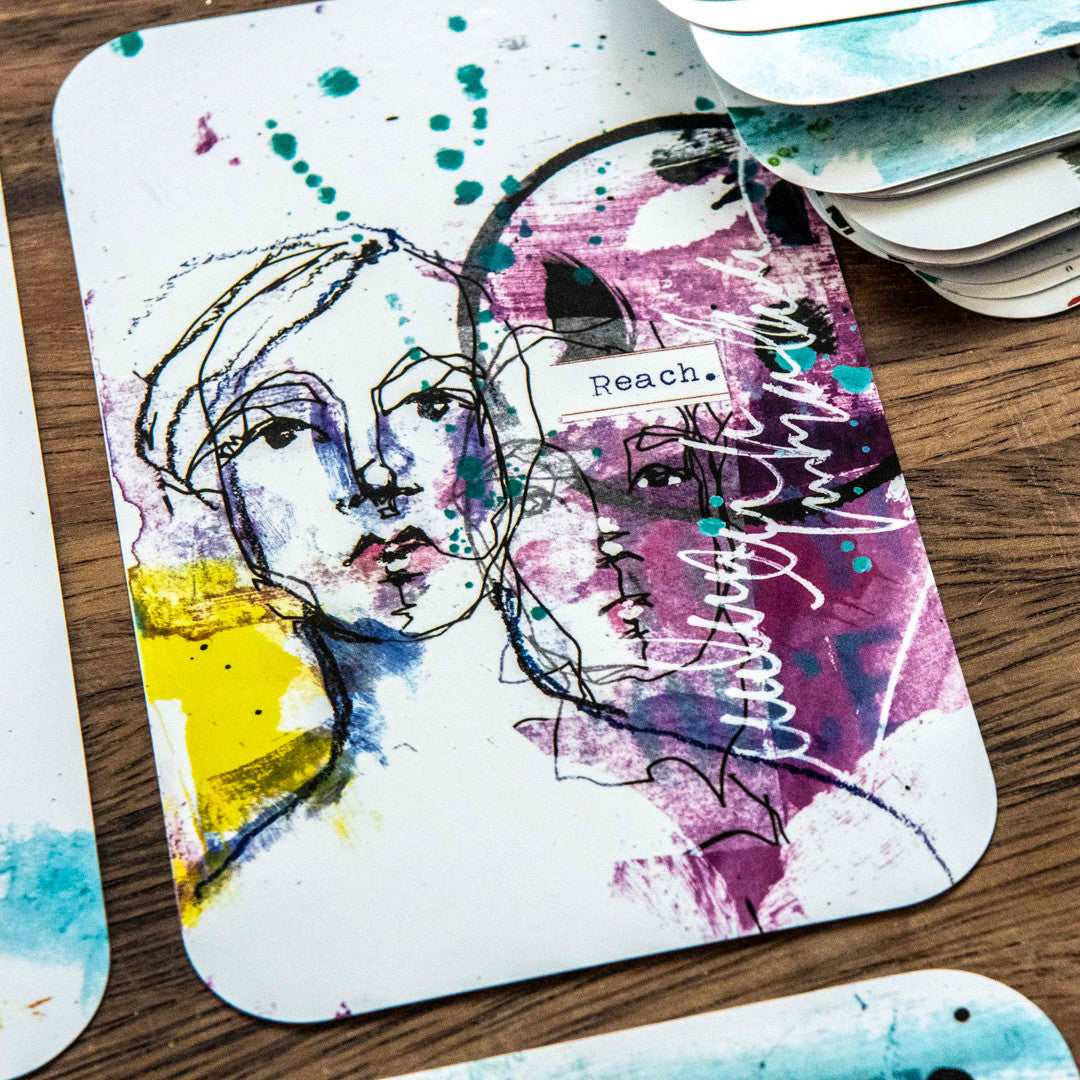 Dina Wakley Mixed Media Art Cards Deck 1