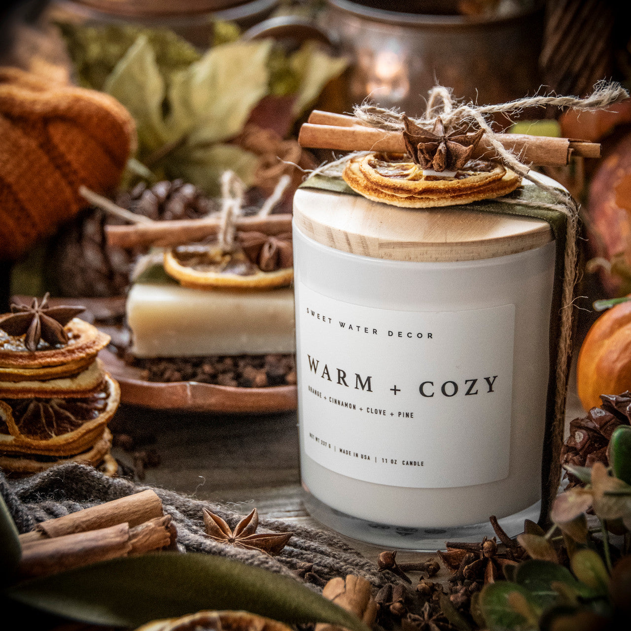 Warm & Cozy Gift Wrap for Fall