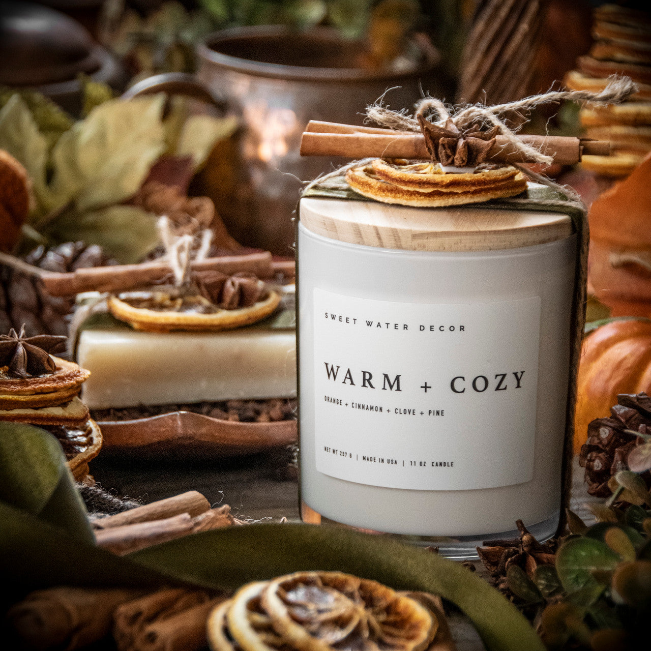 Warm & Cozy Gift Wrap for Fall