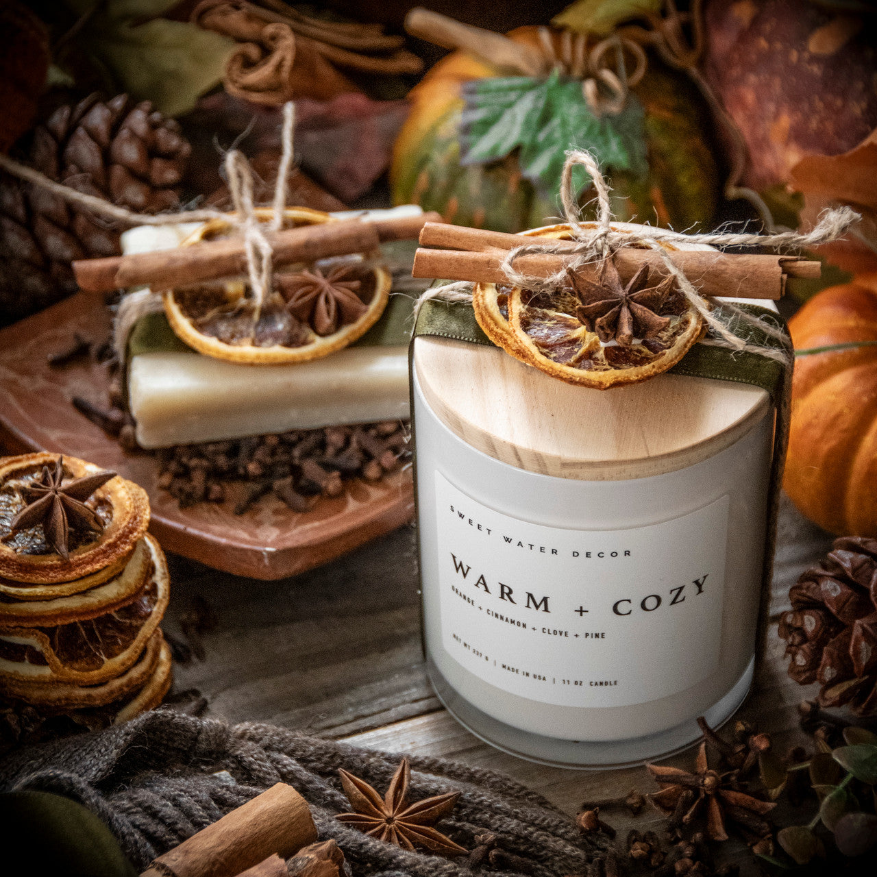 Warm & Cozy Gift Wrap for Fall