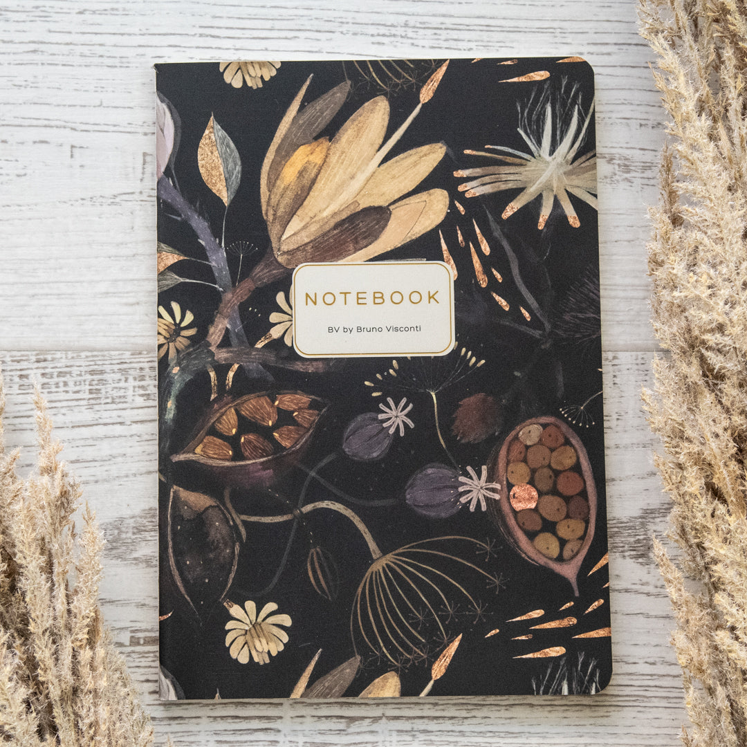Bruno Visconti Night Flowers Notebook