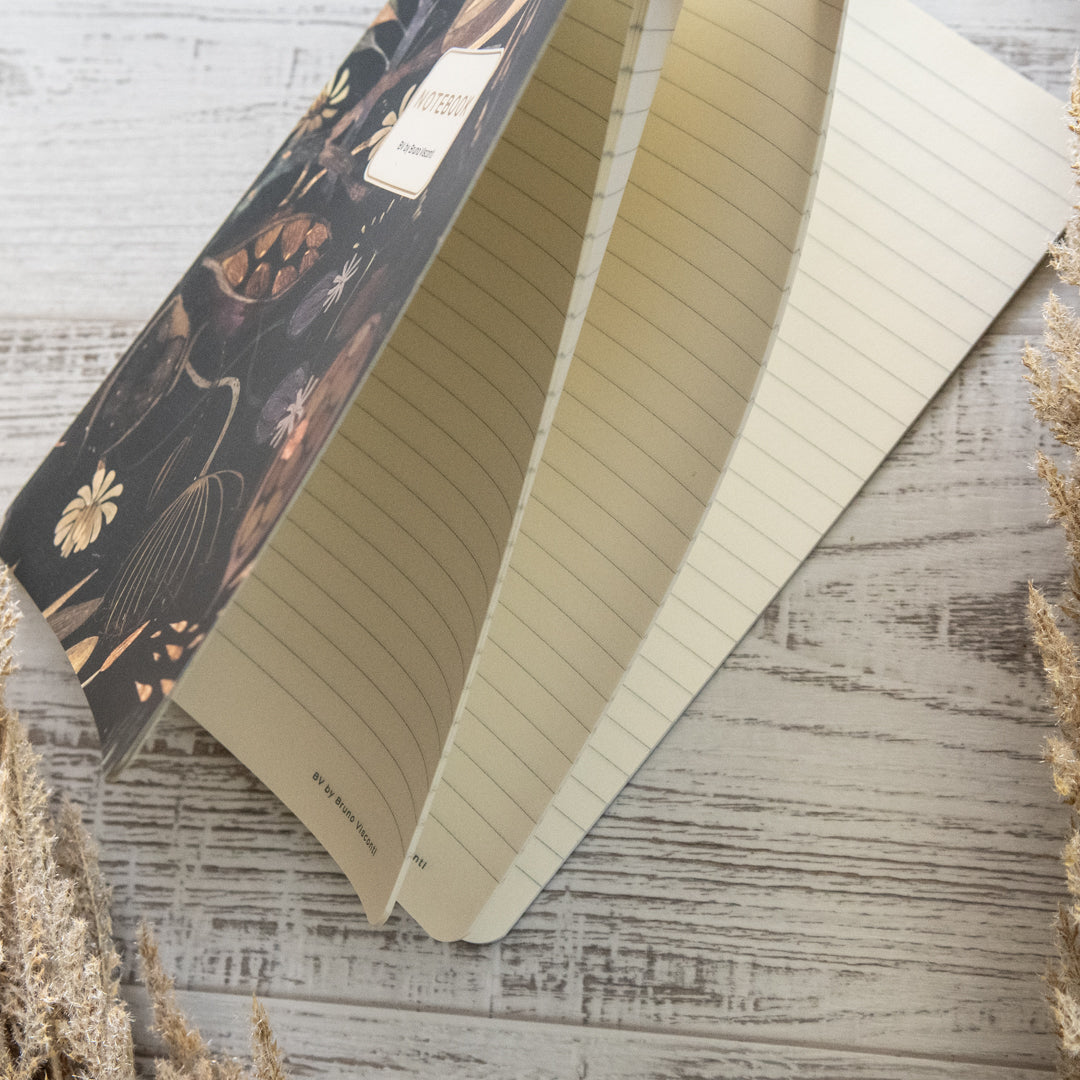 Bruno Visconti Night Flowers Notebook