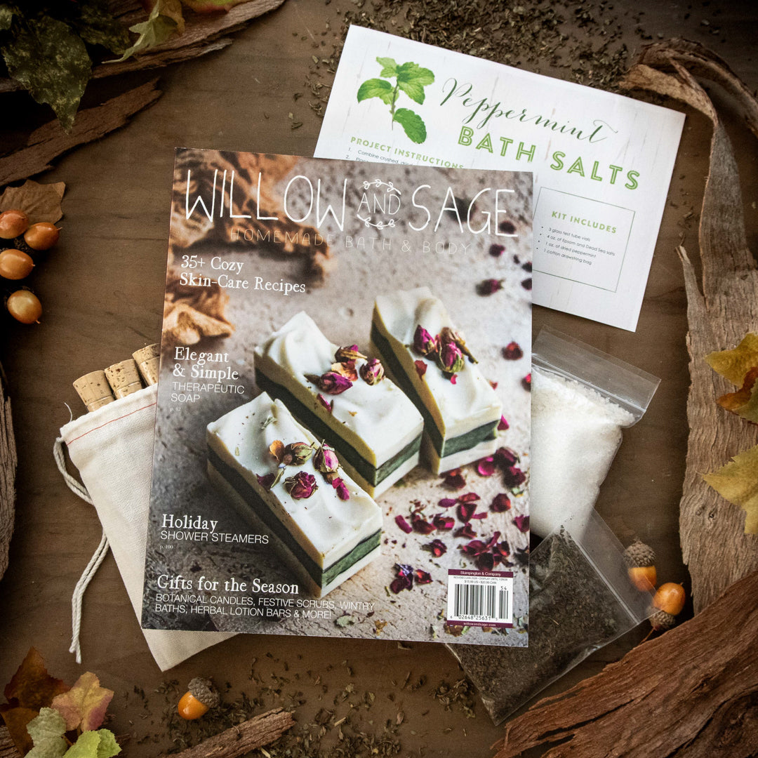Willow and Sage Peppermint Self-Care Kit