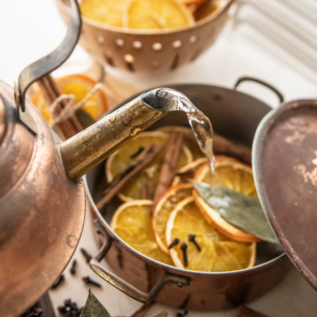 A Simple Citrus Simmer Pot for Cold Winter Days