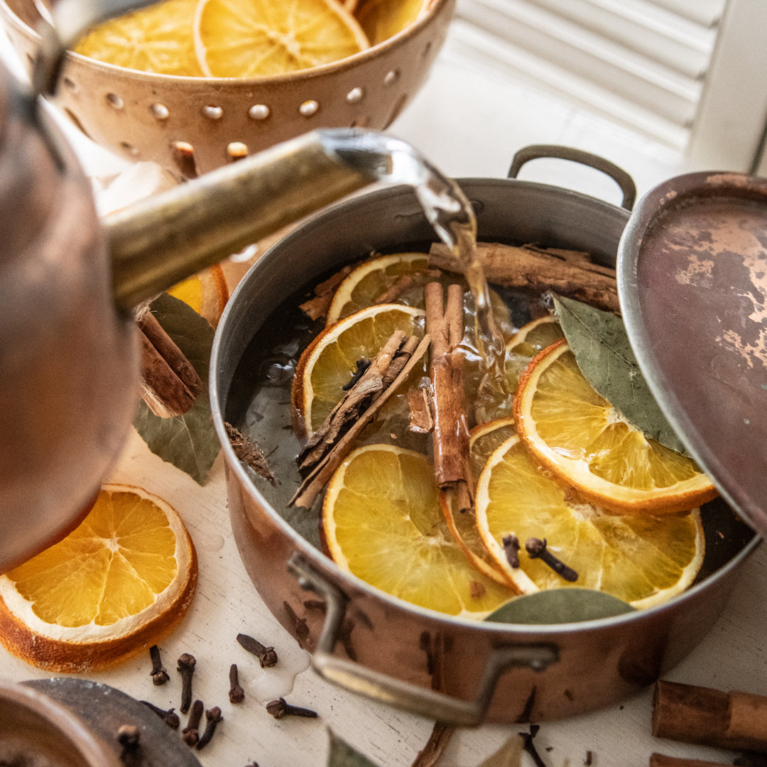 A Simple Citrus Simmer Pot for Cold Winter Days