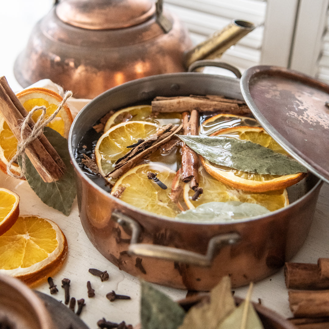 A Simple Citrus Simmer Pot for Cold Winter Days