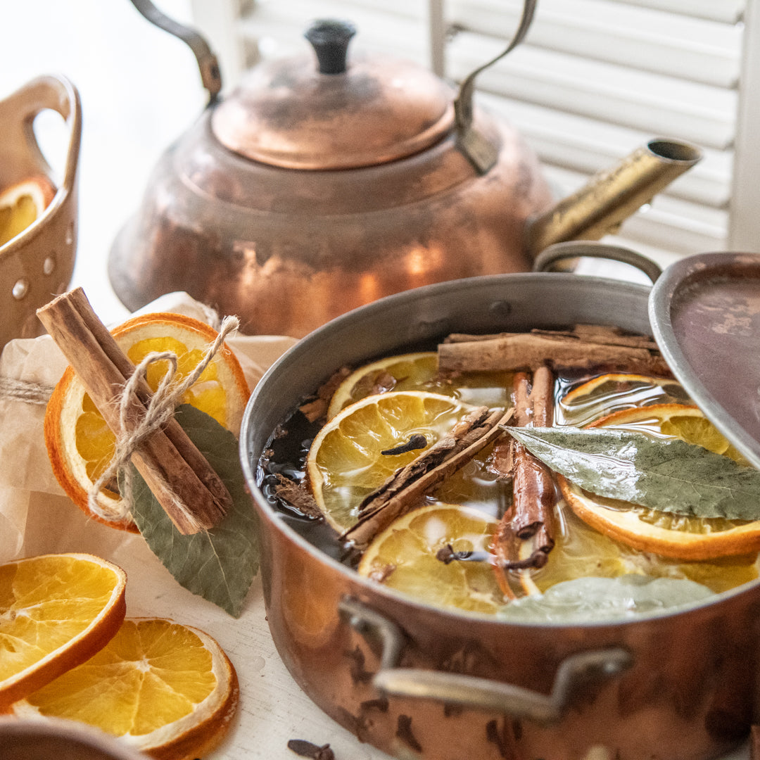 A Simple Citrus Simmer Pot for Cold Winter Days