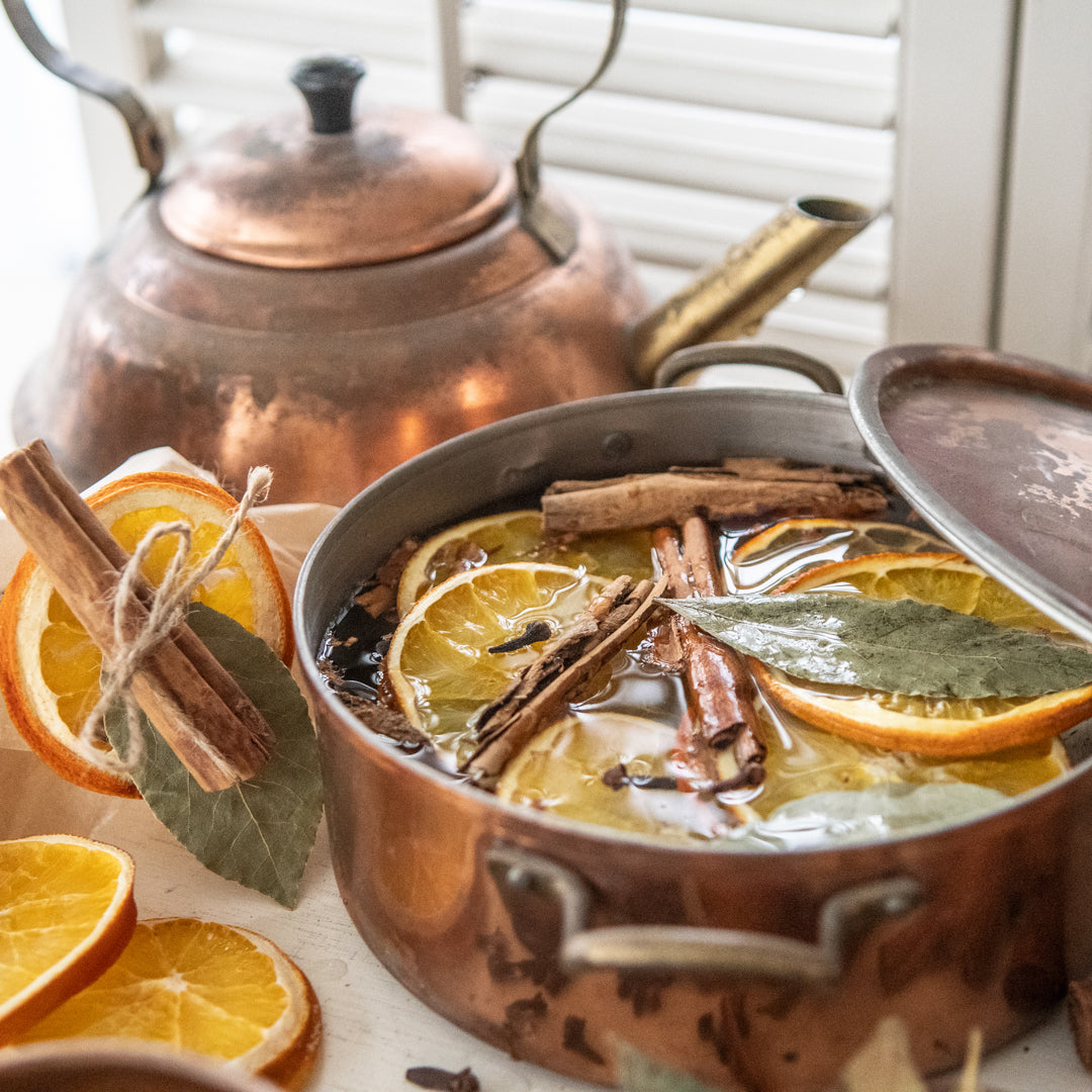 A Simple Citrus Simmer Pot for Cold Winter Days