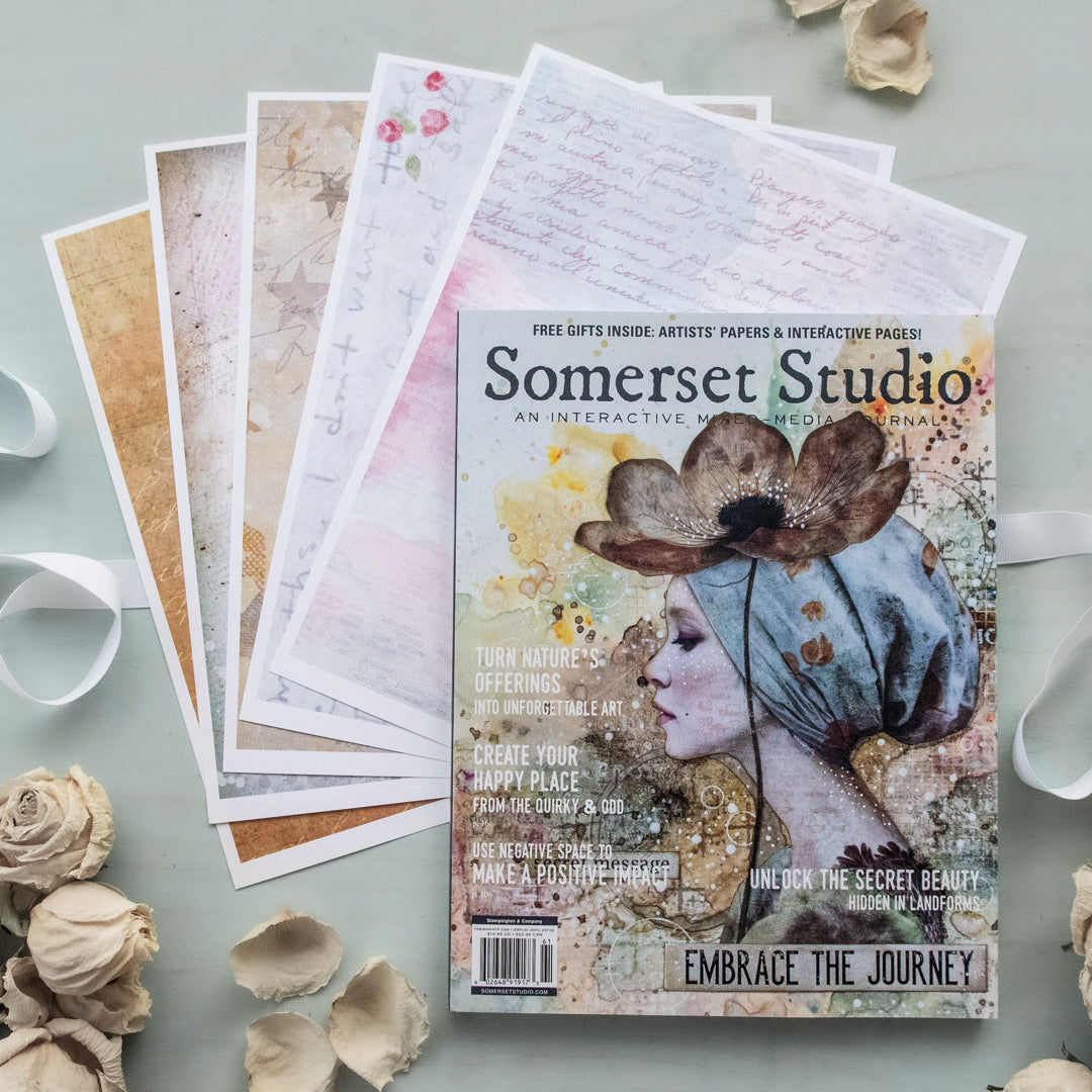 Somerset Studio Artist Paper Collage Kit