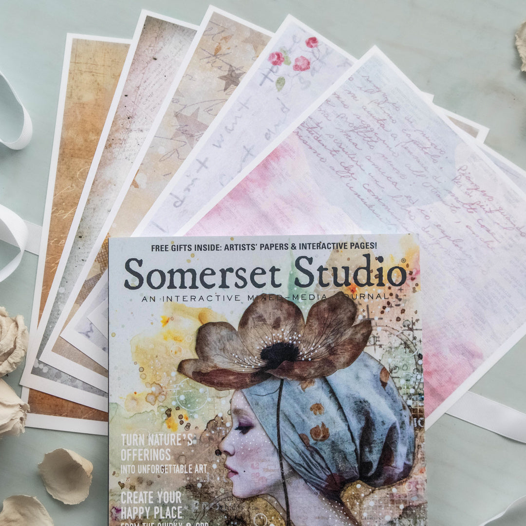 Somerset Studio Artist Paper Collage Kit