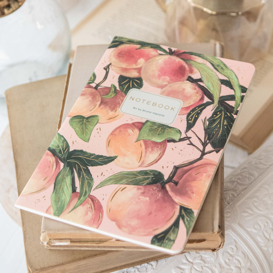 Bruno Visconti Peaches on the Tree Notebook