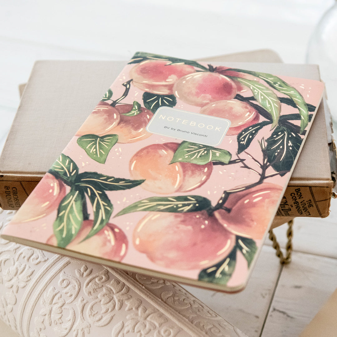 Bruno Visconti Peaches on the Tree Notebook