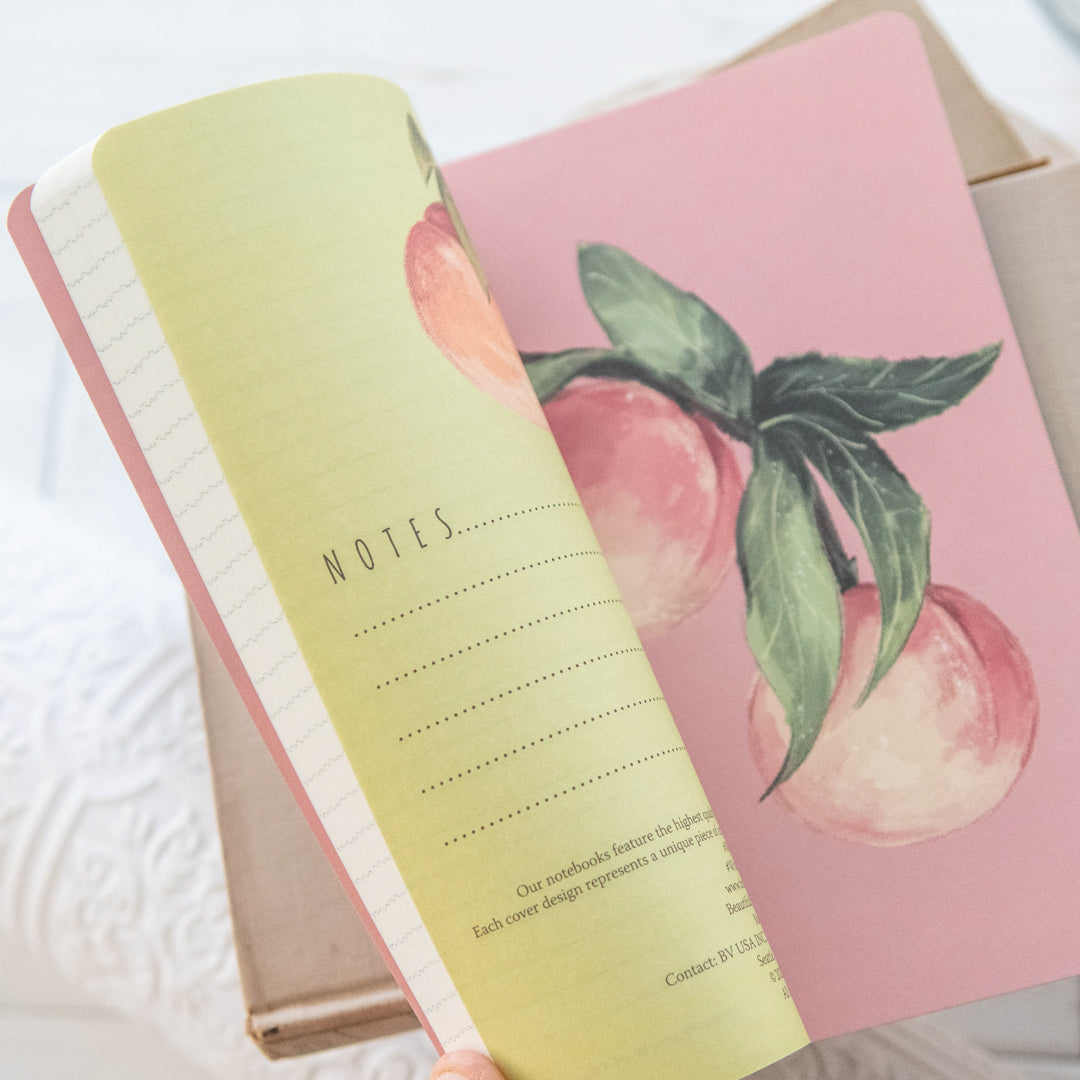 Bruno Visconti Peaches on the Tree Notebook