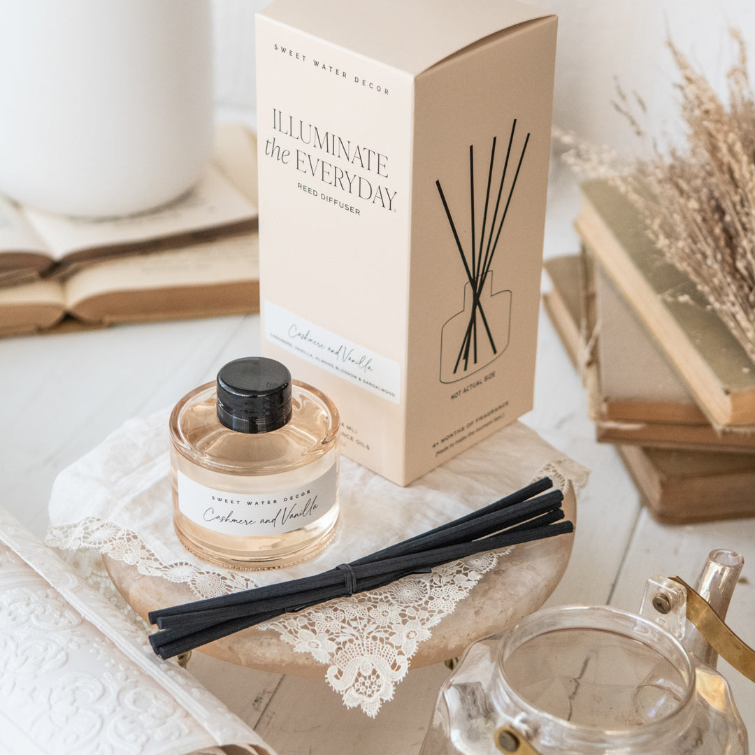 Home Reed Diffuser Cashmere and Vanilla - Thumbnail 3