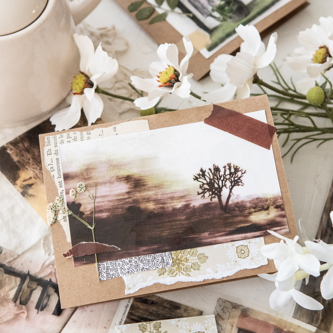 Transparently Easy Mixed-Media Cards