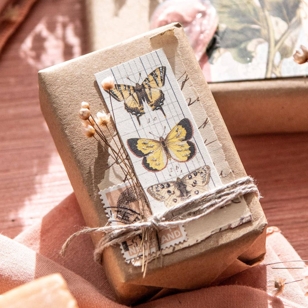 Pretty Packages from Paper Scraps