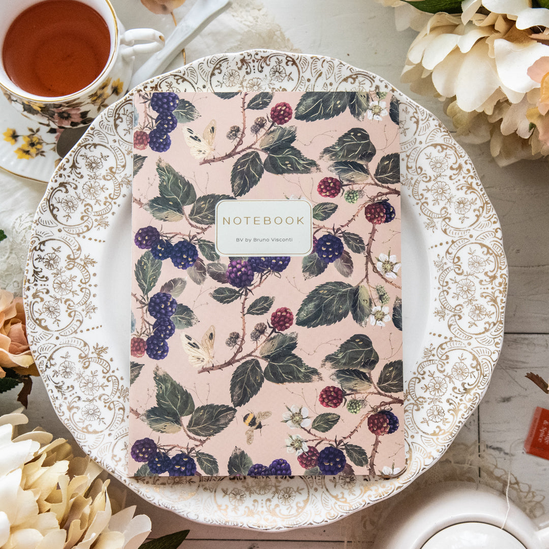 Bruno Visconti Wild Blackberry Notebook