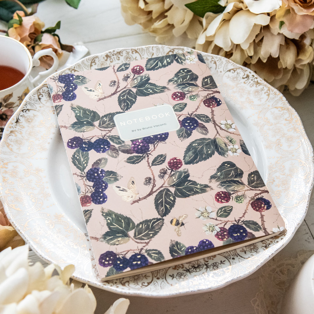 Bruno Visconti Wild Blackberry Notebook