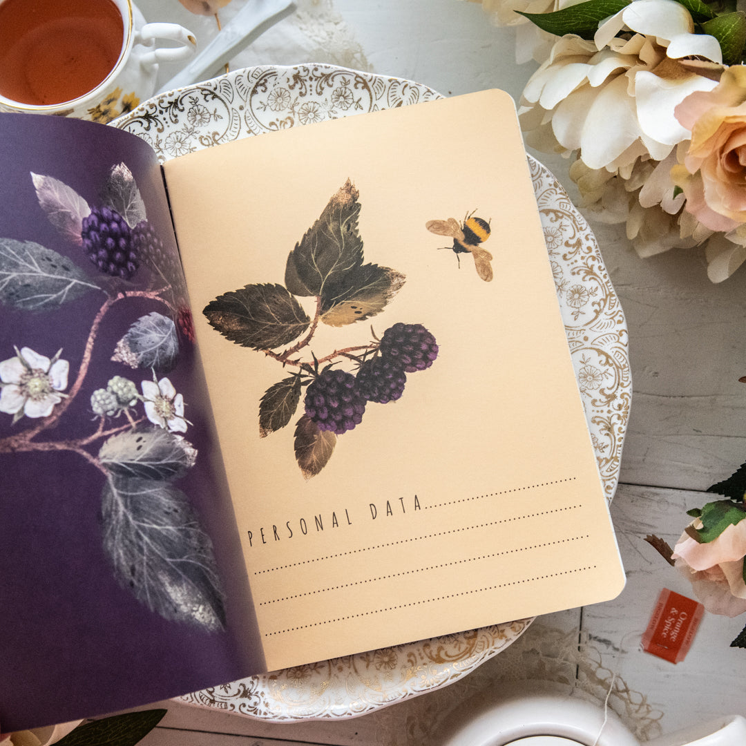 Bruno Visconti Wild Blackberry Notebook