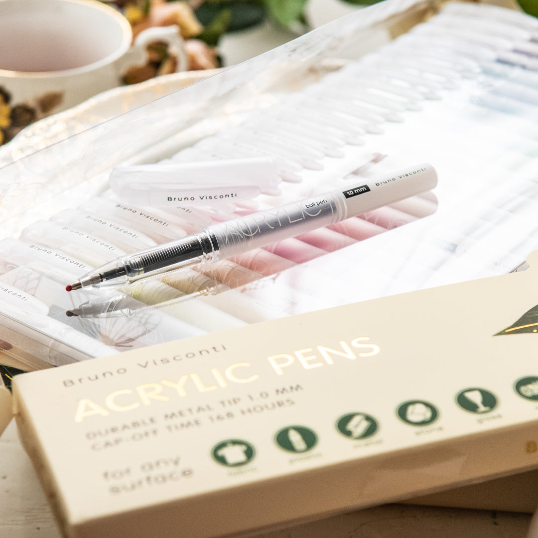 Bruno Visconti Acrylic Pens 24 Colors - Citrus | Stampington & Company