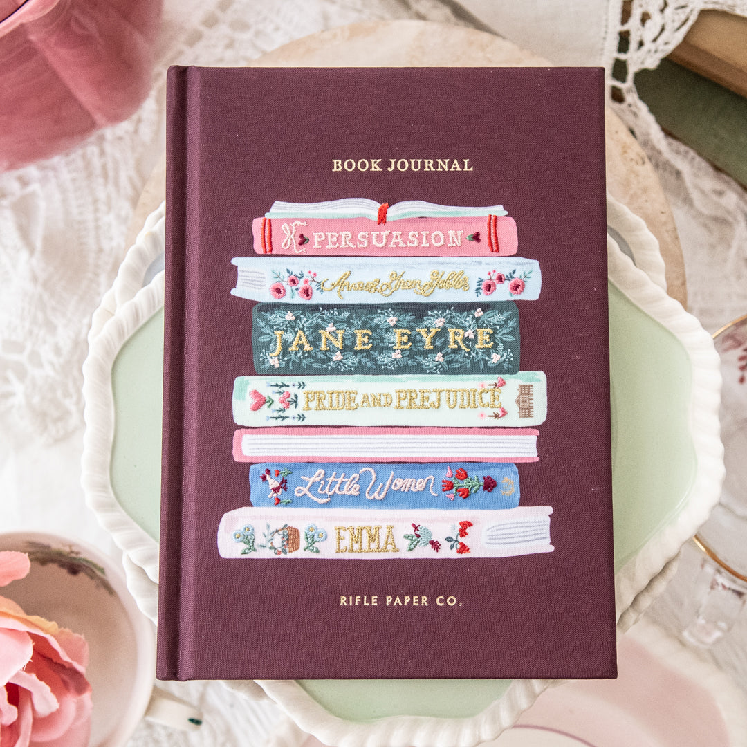 Ladies Night Book Club Embroidered Book Journal