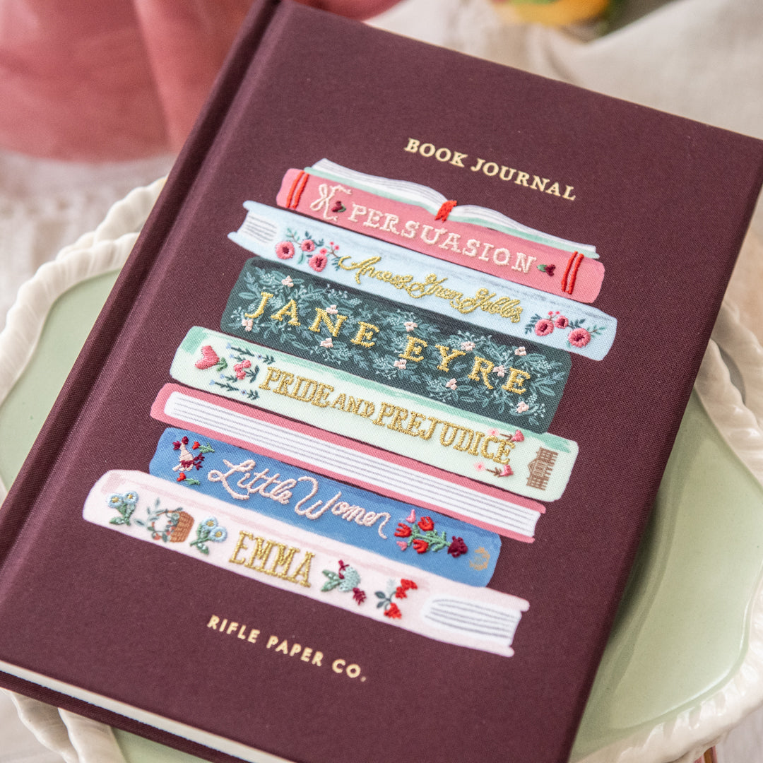 Ladies Night Book Club Embroidered Book Journal