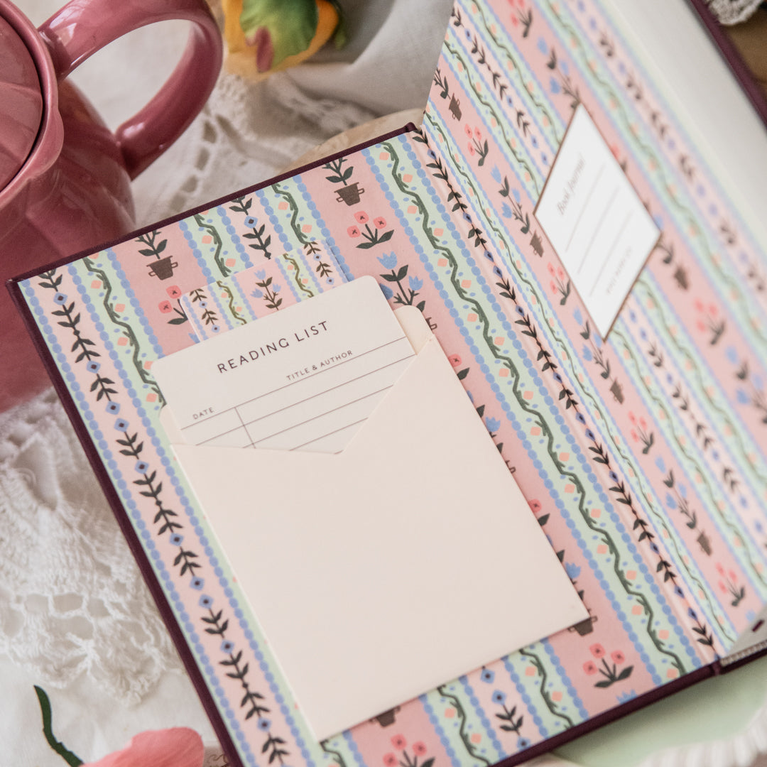Ladies Night Book Club Embroidered Book Journal