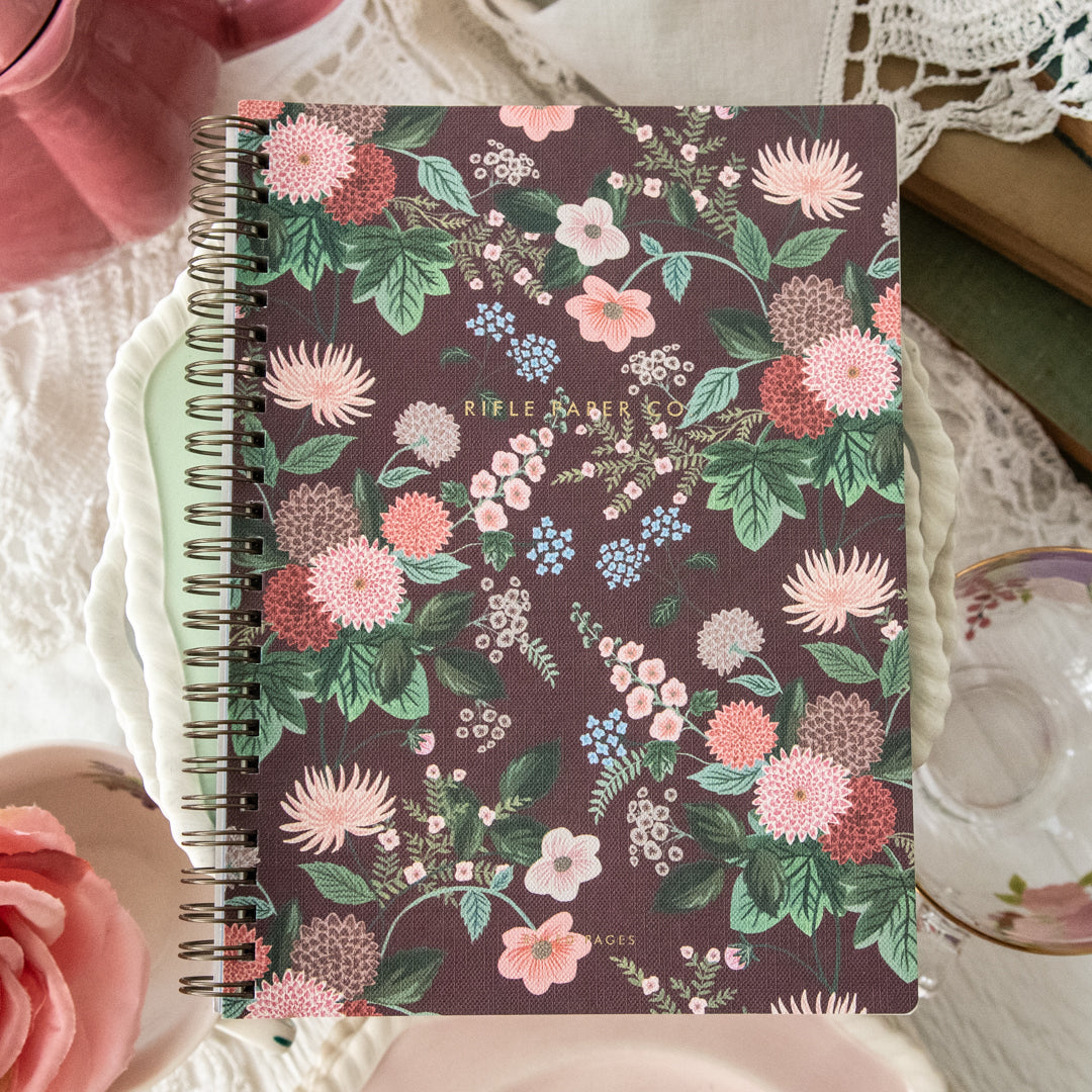Dahlia Spiral Notebook
