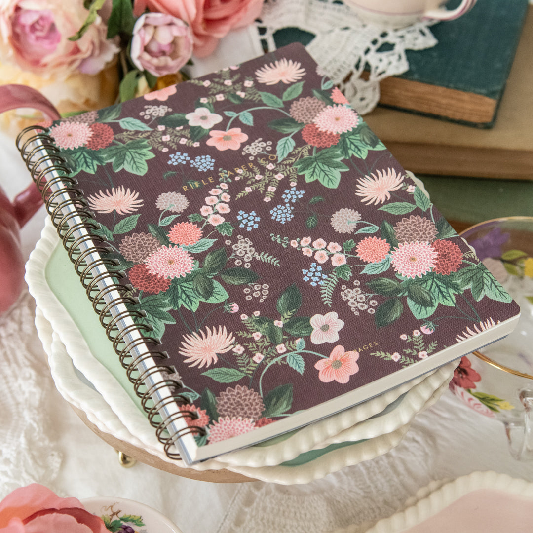 Dahlia Spiral Notebook