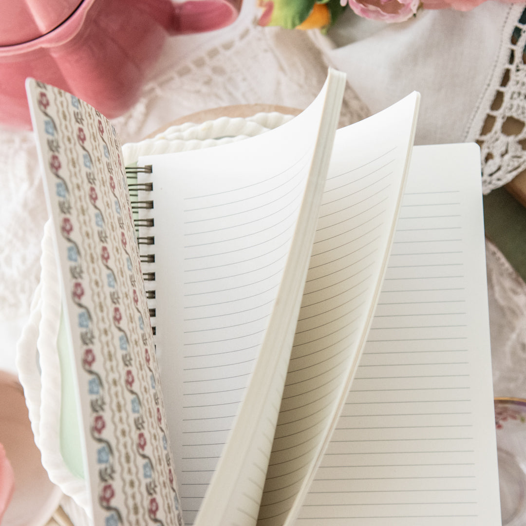 Dahlia Spiral Notebook