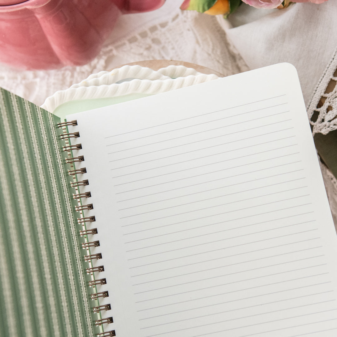 Pink Hydrangea Spiral Notebook