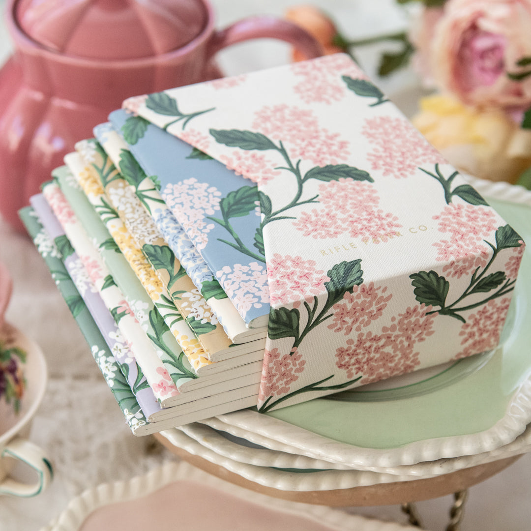 Hydrangea Pocket Notebook Boxed Set