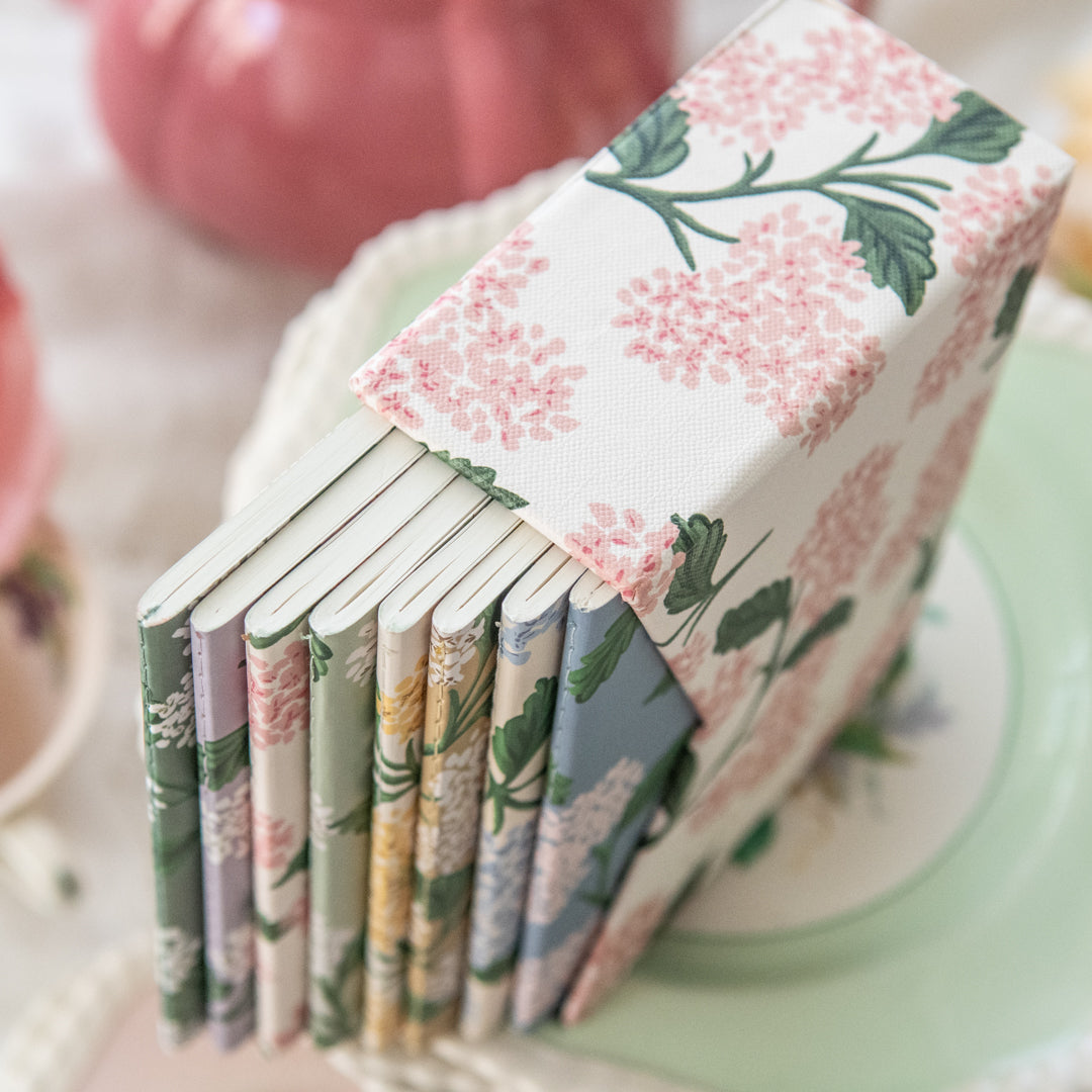 Hydrangea Pocket Notebook Boxed Set
