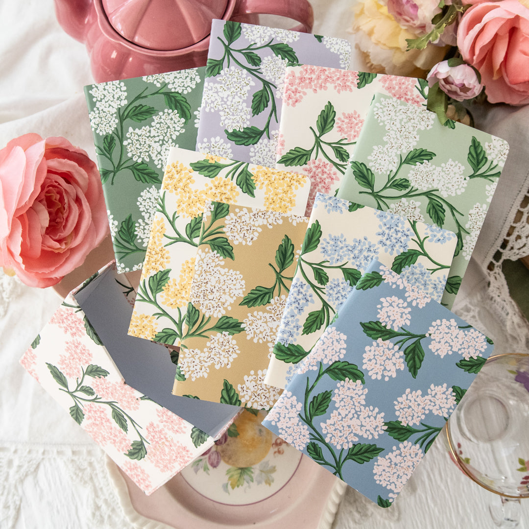 Hydrangea Pocket Notebook Boxed Set