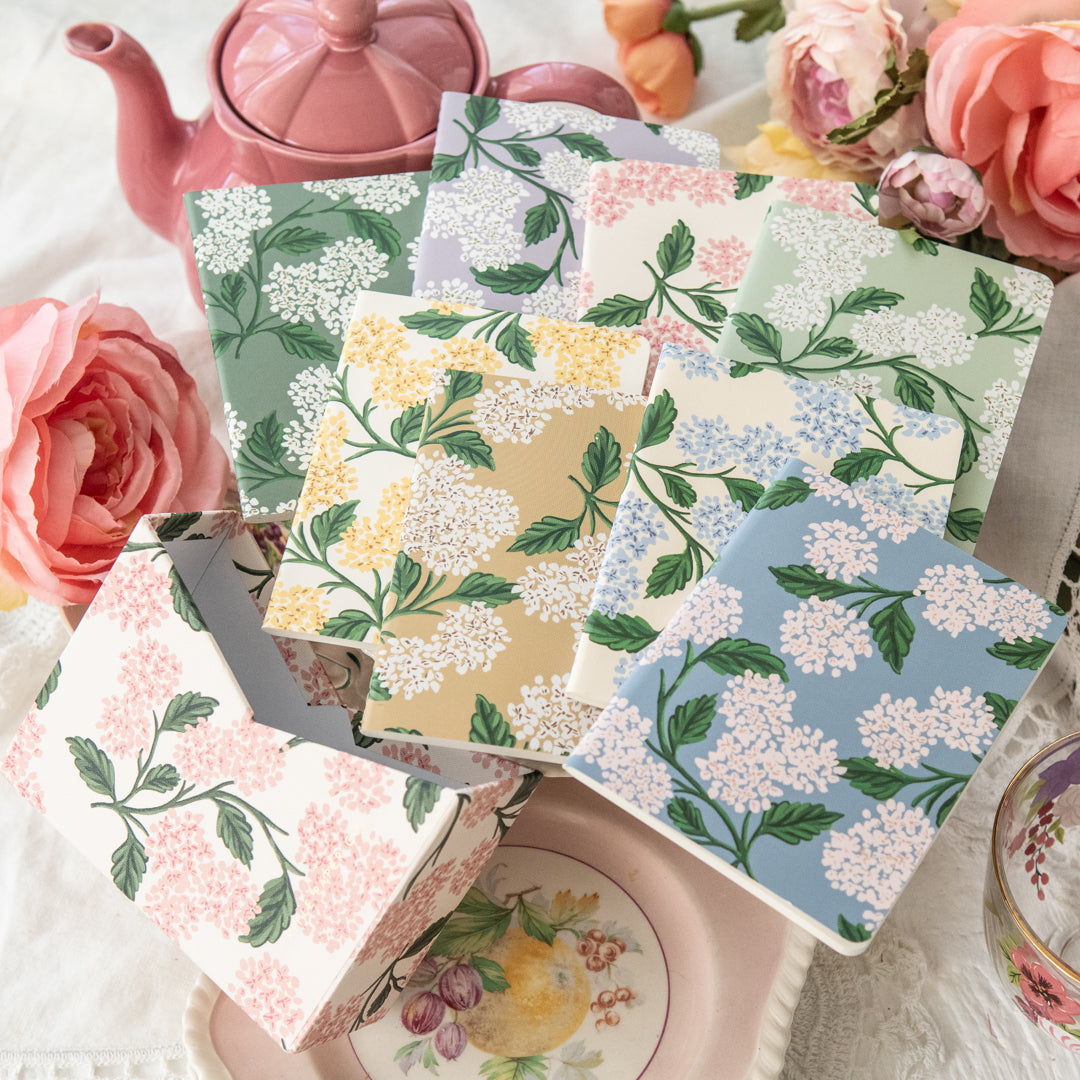 Hydrangea Pocket Notebook Boxed Set