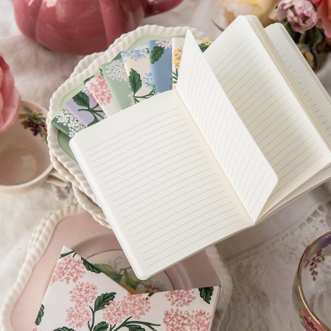 Hydrangea Pocket Notebook Boxed Set