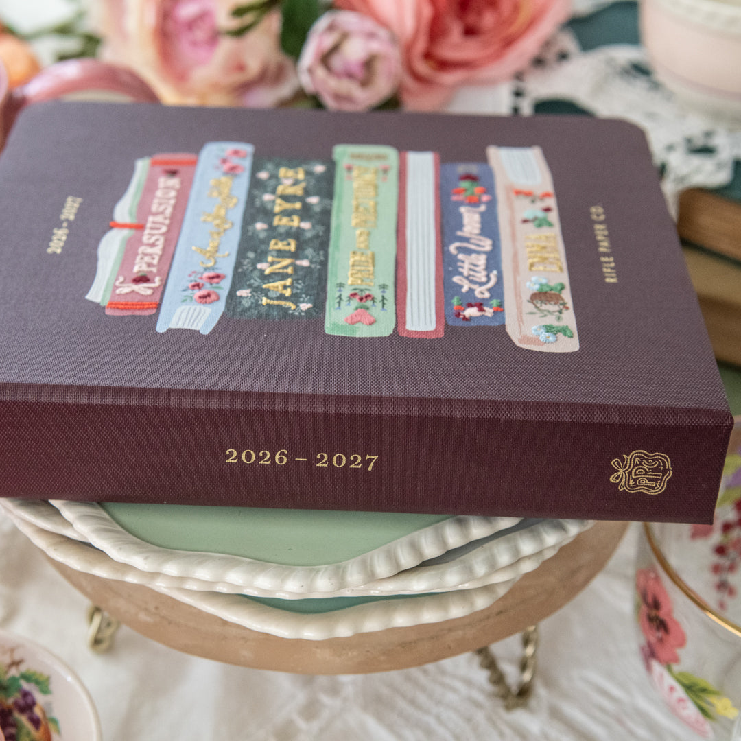 2027 Ladies Night Book Club 17-Month Covered Spiral Planner