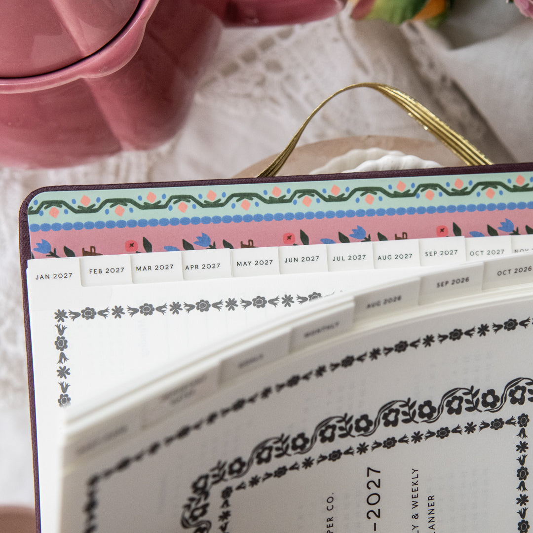 2027 Ladies Night Book Club 17-Month Covered Spiral Planner