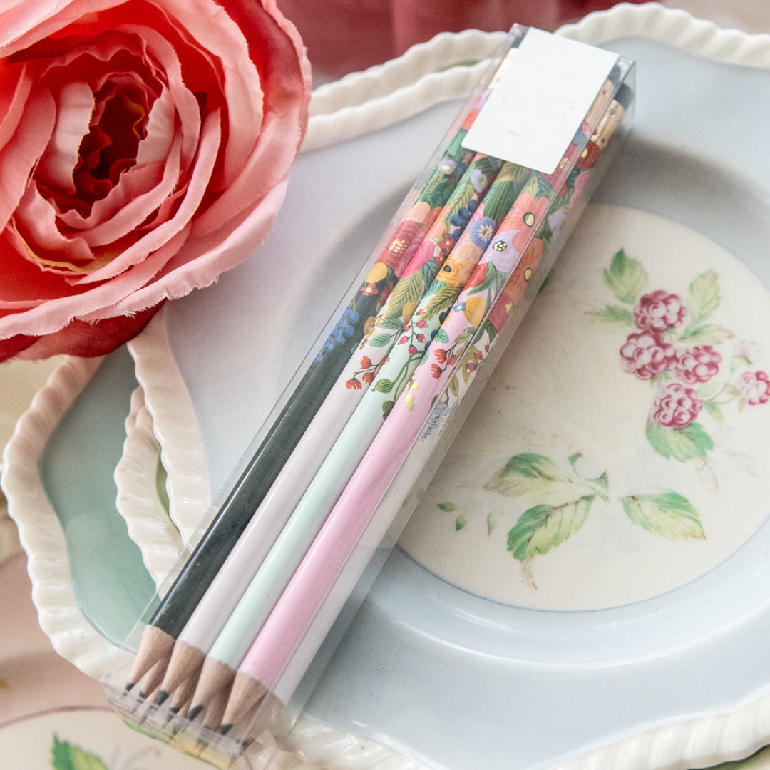 Garden Party Pencil Set