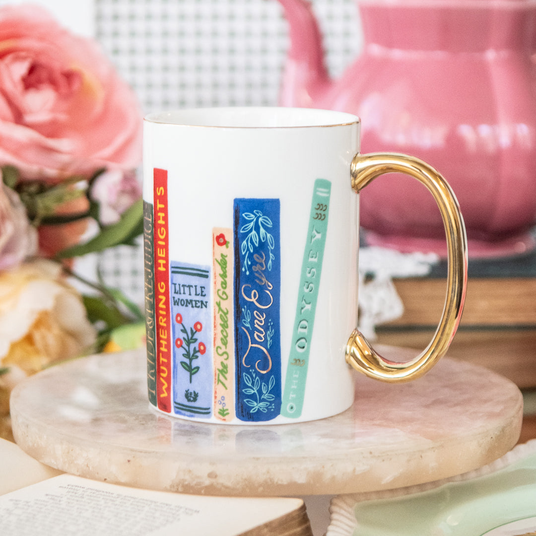 Book Club Porcelain Mug