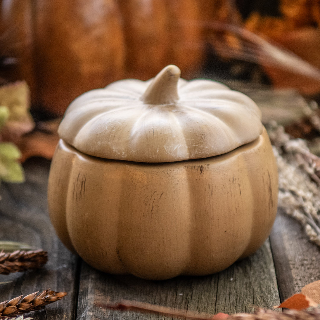 Pumpkin Spice Soy Candle  - 8 oz Pumpkin Jar