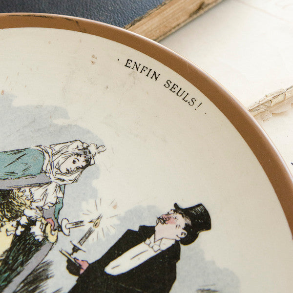 Enfin Seuls! Decorative Plate