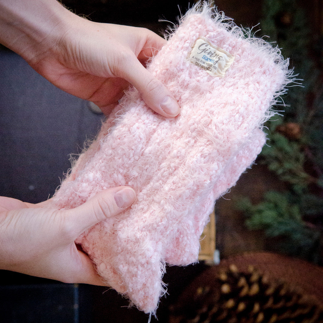 Pink Giving Socks