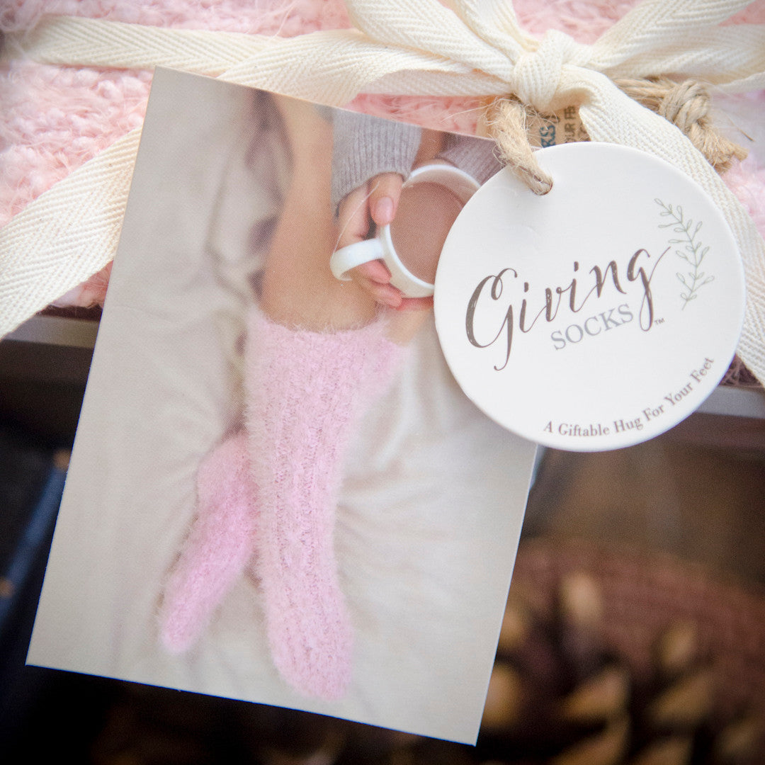 Pink Giving Socks