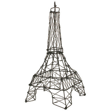 Wire Form Eiffel Tower 11 Inch
