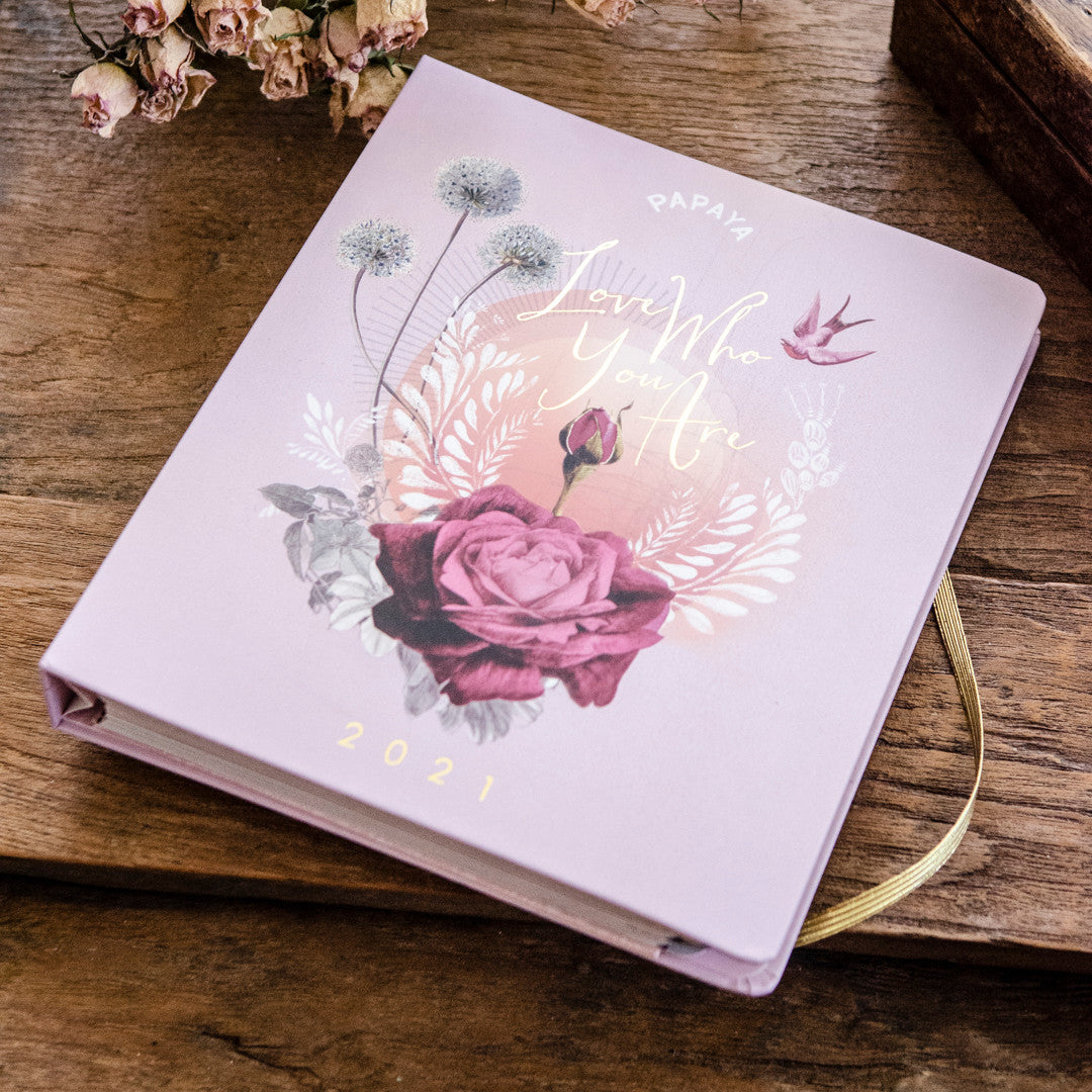 Love Who You Are 2021 Deluxe Planner by Papaya Art