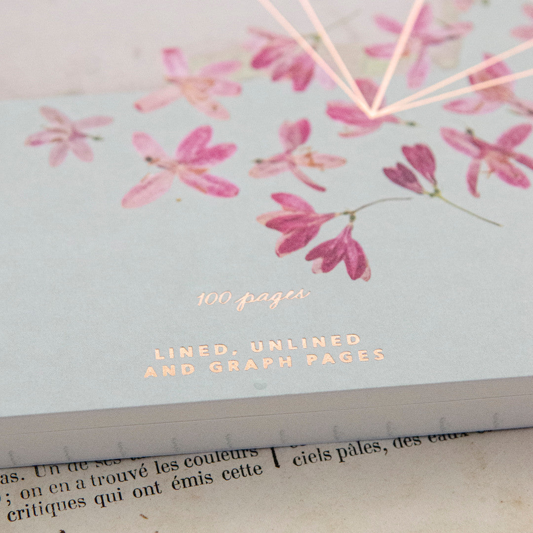 Good Vibes Only Clothbound Notebook by Papaya Art