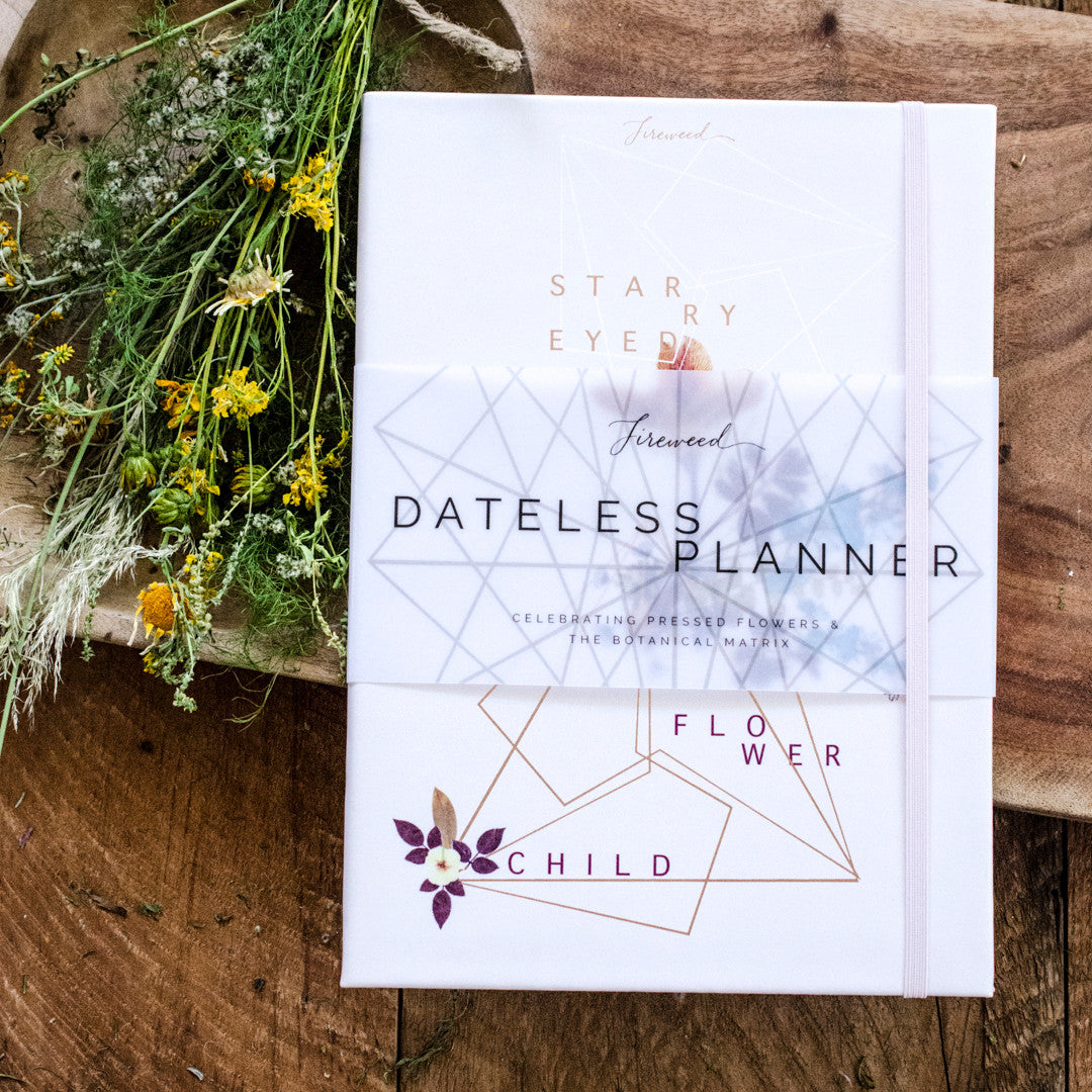 Starry-Eyed Dateless Planner by Papaya Art